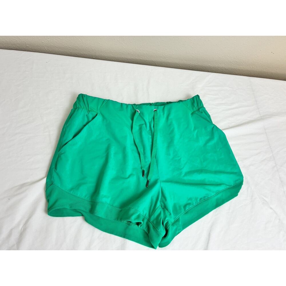 AVIA women's Elastic Waist Shorts M Turquoise